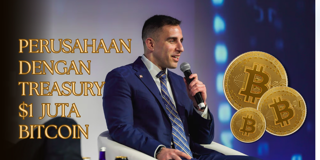 Terbentuk! Perusahaan Treasury Bitcoin Senilai $1 Miliar Siap Guncang Pasar Kripto
